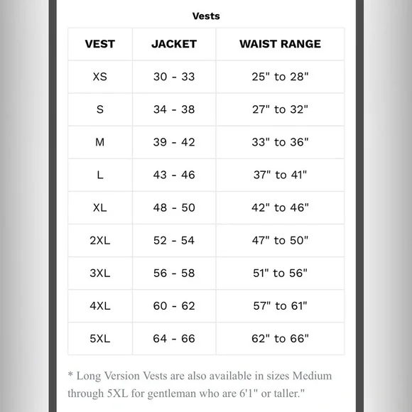 Apple Claret Red Satin Closed Back Vest Wedding Prom Men’s 4X 4XL Tall Long - Picture 4 of 4